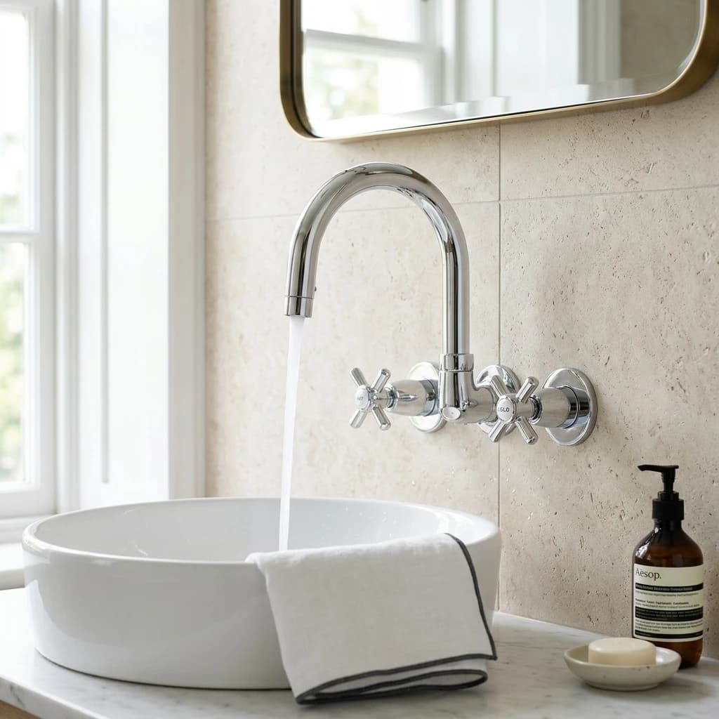 MOCHA Wall Sink Tap