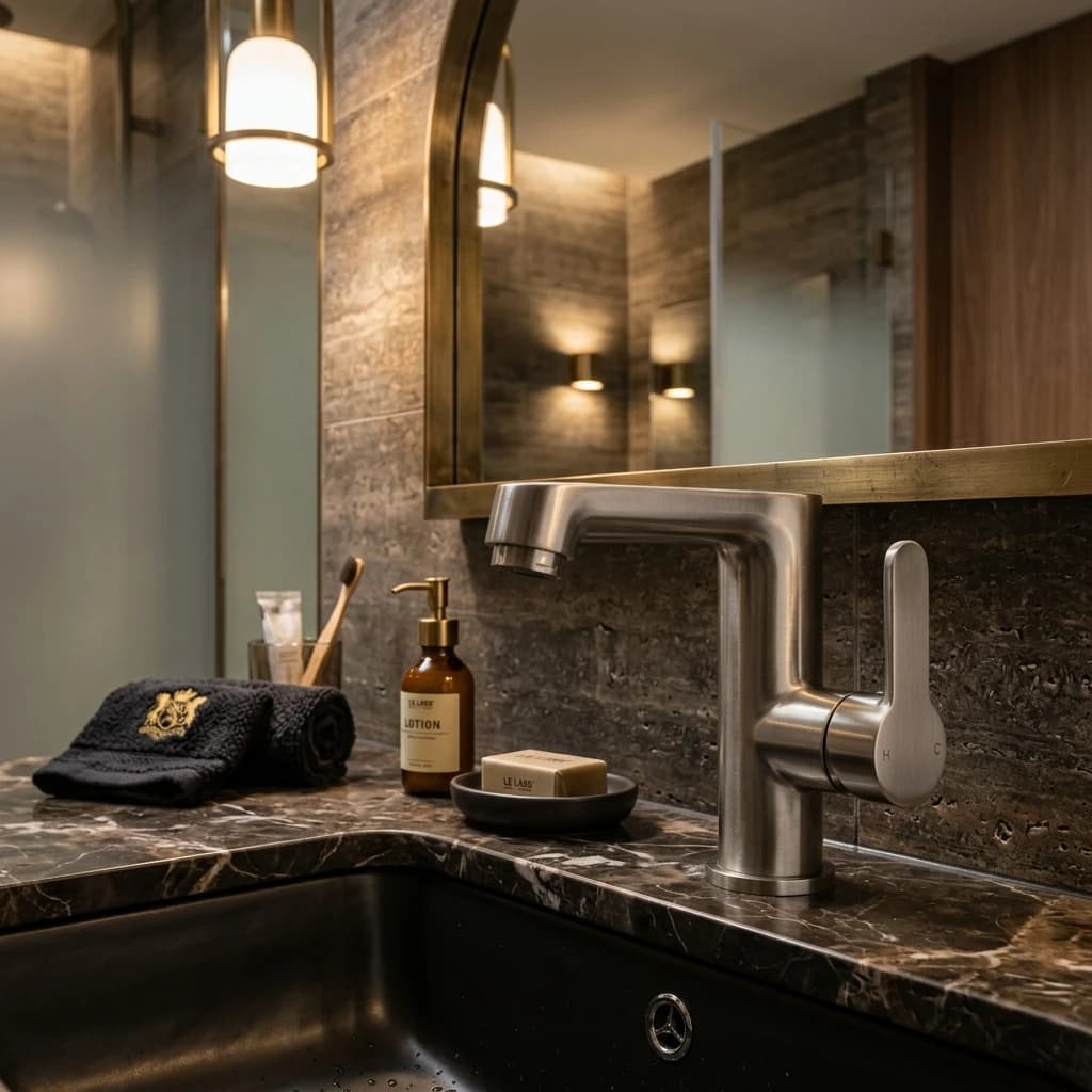 Stainless Steel Basin Mixer